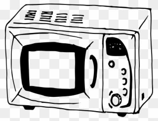 Medium Image - Oven Clip Art Black And White - Png Download