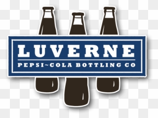 Pepsi Luverne Bottling Co The - Black & White Clipart