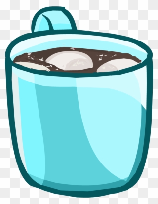 Hot Chocolate Clipart Penguin - Club Penguin Hot Chocolate - Png Download
