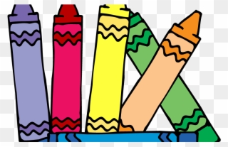 Kindergarten Crayons Button Up - Crayon Clipart Png Transparent Png