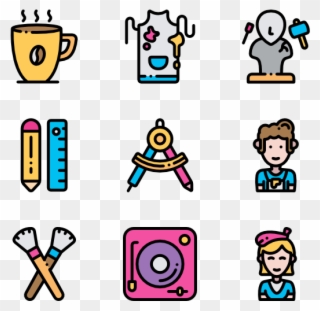 Artist Studio - Disaster Iconos Clipart