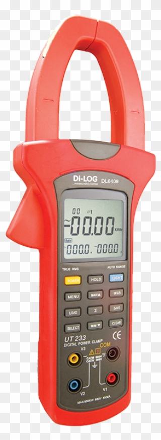 Dl6409 - Dilog Dl6409 - Digital Power Clamp Meter Clipart