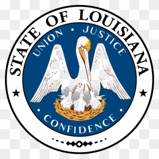 Color Seal - Louisiana Seal Clipart