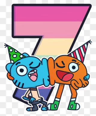 “happy Birthday Gumball ” - Gumball Happy Birthday Clipart