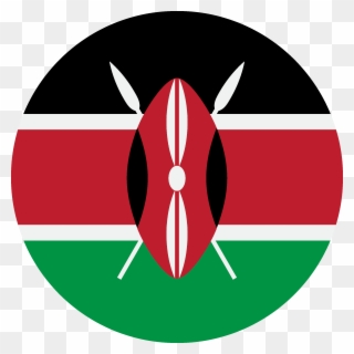 Swahili - Kenya Flag Icon Clipart