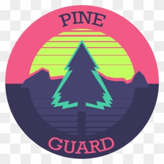 A Wild Pine Guard Design Appears - Circle Clipart