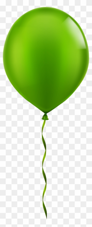 Green Balloon Clipart - Png Download