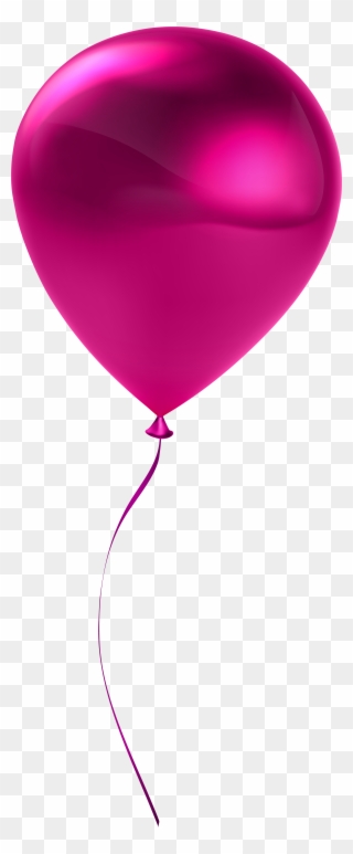 Pink Balloon Clipart Transparent - Png Download