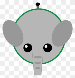 Elephant Art First Mope Io Mopeio Want - Yin And Yang Clipart