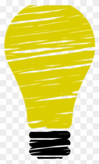 Bulb Clipart Creative Commons - Light Bulb Innovation Png Transparent Png