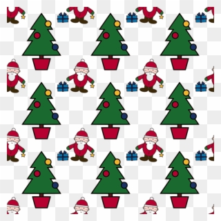 Clipart Scene Seamless Big - Clip Art Christmas - Png Download