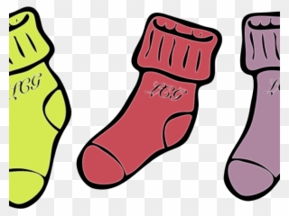 Socks Clipart Two - Socks Clipart Png Transparent Png