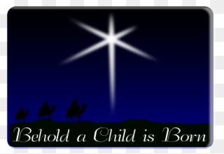 Sunday December 20th - Clip Art Star Of Bethlehem - Png Download