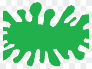 Splatter Clipart Slime - Nickelodeon Splat Png Transparent Png