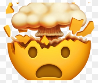 Gambling Beer Face Emoji - Mind Blown Emoji Clipart