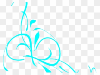 Tiffany Blue Cliparts - Vine Clip Art - Png Download