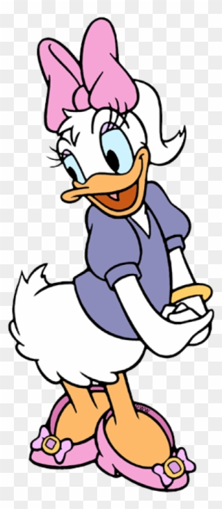 Daisy Duck 284×643 Pixels - Printable Daisy Duck Coloring Pages Clipart