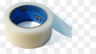 Blue Transparent Tape - Tape Roll Png Clipart