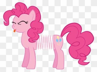Slinky Pinkie - Pinkie Pie Friendship Is Magic Clipart