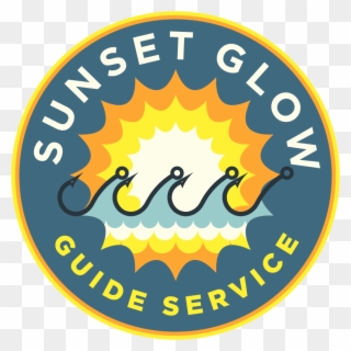 Sunset Glow Guide Service - Emblem Clipart