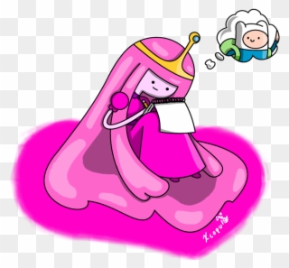 Chicle X Finn Adventure Time Characters, Flame Princess, - Finn And Bubble Gum Adventure Clipart