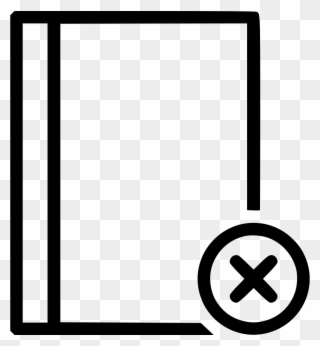 Book Remove Read Notebook Delete Comments Clipart