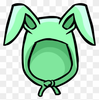 Green Bunny Ears - Sticker De Bad Bunny Clipart
