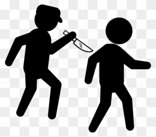 Png File Svg - Man With A Knife Cartoon Png Clipart