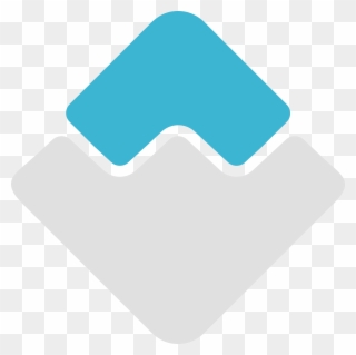 Waves Logo Coin1 - Waves Crypto Clipart