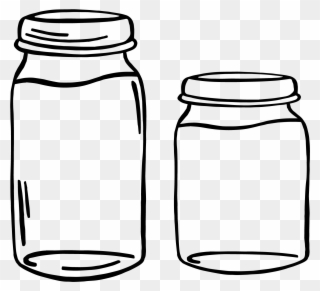 Jar Clipart Png - Glass Container Clipart Transparent Png
