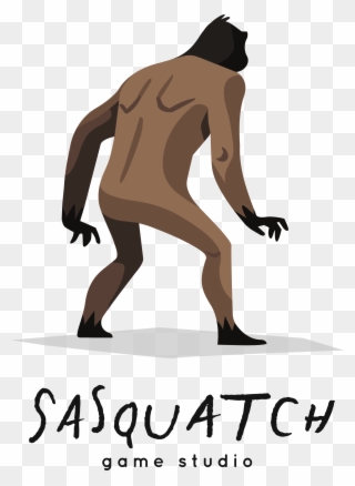 Vertical-sasquatch - Illustration Clipart