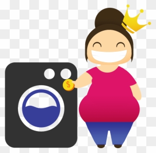 Cheap Self Service Laundry Clipart