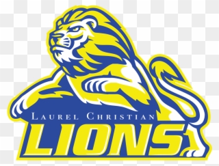 Laurel Christian - Largo Lions Football Clipart