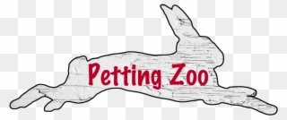 Petting Zoo - Line Art Clipart