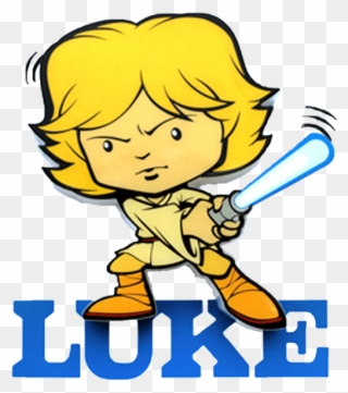 Star Wars Luke Clipart - Star Wars Mini - Png Download