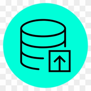 Csv To Sqlite - Database Icon White Png Clipart