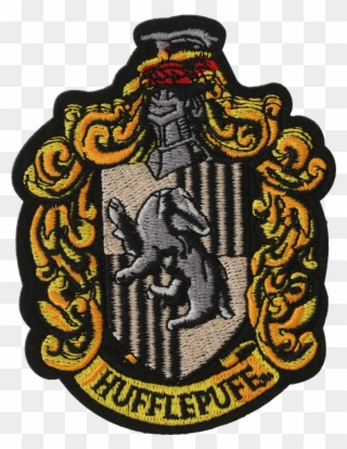 Hufflepuff Crest Embroidered Patch001 V=1533024501 - Hufflepuff Crest Png Clipart