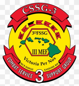 Cssg-3 Combat Service Support Grp 3 - Emblem Clipart