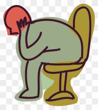 Most Respondents Have Been Experiencing Migraine Symptoms - Cartoon Clipart