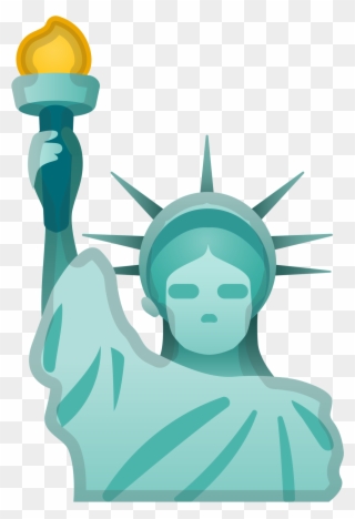 Open - Statue Of Liberty Icon Png Clipart