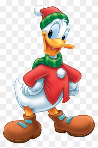 Donald Christmas Render - Donald Duck Christmas Clipart
