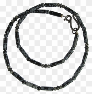 Bead Drawing Choker Necklace - Gucci Black Onyx Necklace Clipart