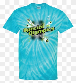 Special Olympics Tie Dye Tee - Little Mermaid Jr T Shirt Clipart