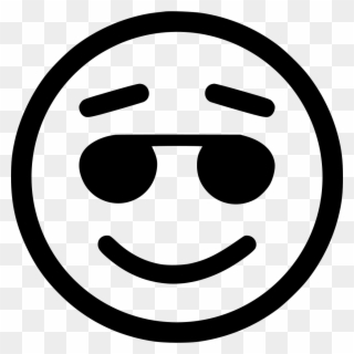 Cool Icon Png - Smiley Clipart