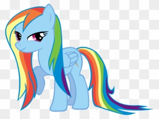 Pony Image - Imagenes De Rainbow Dash En Princesa Clipart