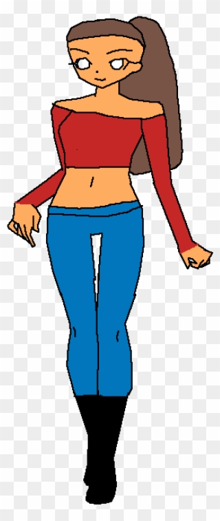 Addy Loves Ponytails Oh No She Has And Addiction T - Cartoon Clipart