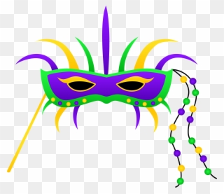 Clipart Of Louisiana, Budgeting And Color Bead - Mardi Gras And Valentine's Day - Png Download