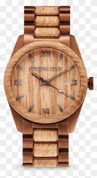Whiskey Espresso Classic 43mm - Watch Clipart