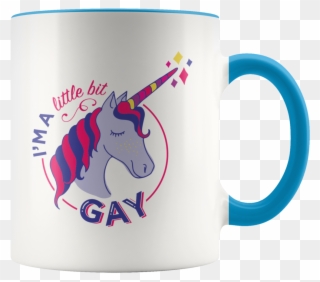 "i'm A Little Bit Gay" Mug - Stickers Gay Png Clipart