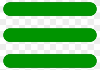 Click On The Link To Go To That Person's Page - Hamburger Menu Icon Green Clipart